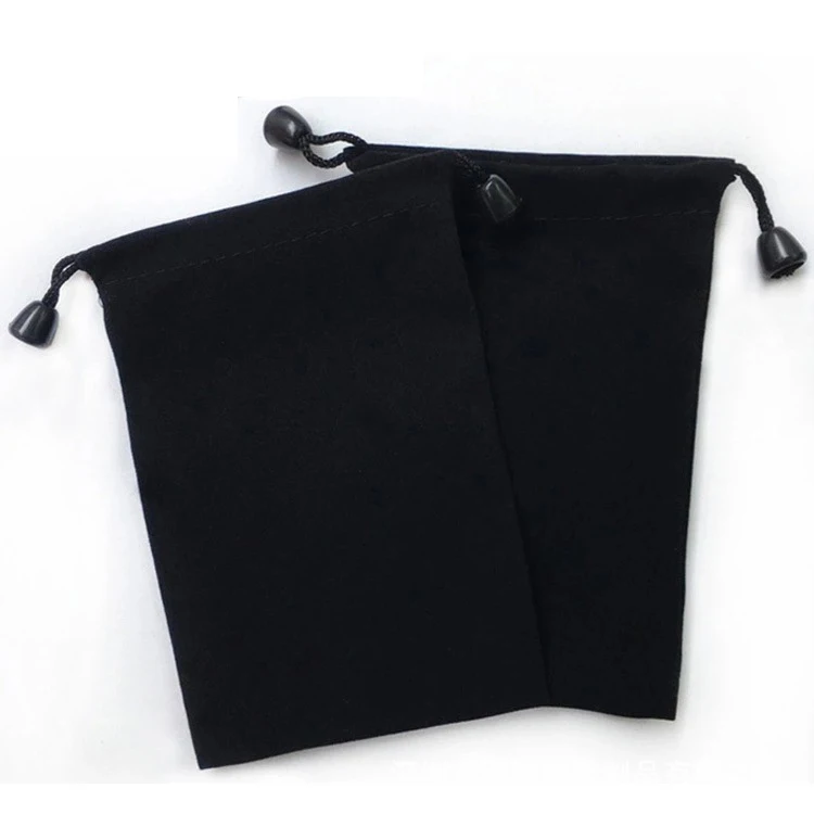 Jewellery Pouch Cloth Gift Promotional Pouch Drawstring Data Line Velvet Bag custom drawstring puches