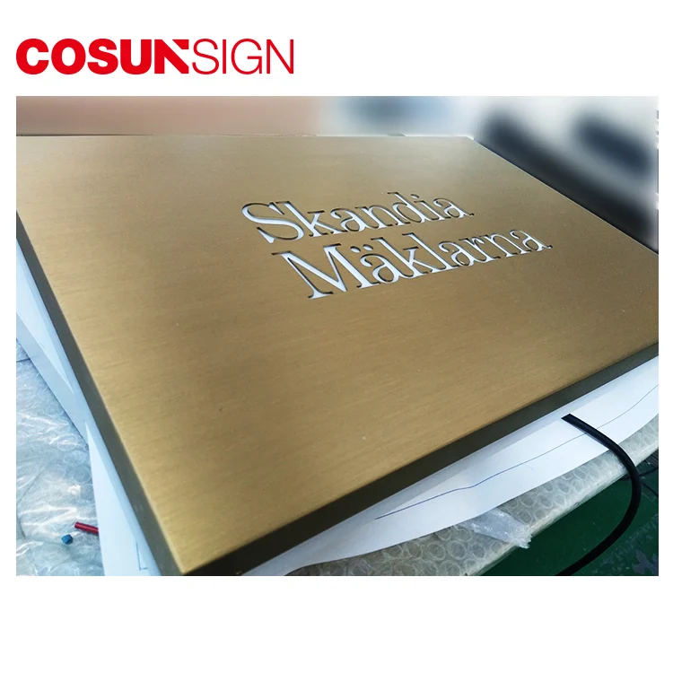 COSUN led light box advertising light box outdoor signage for wall mount