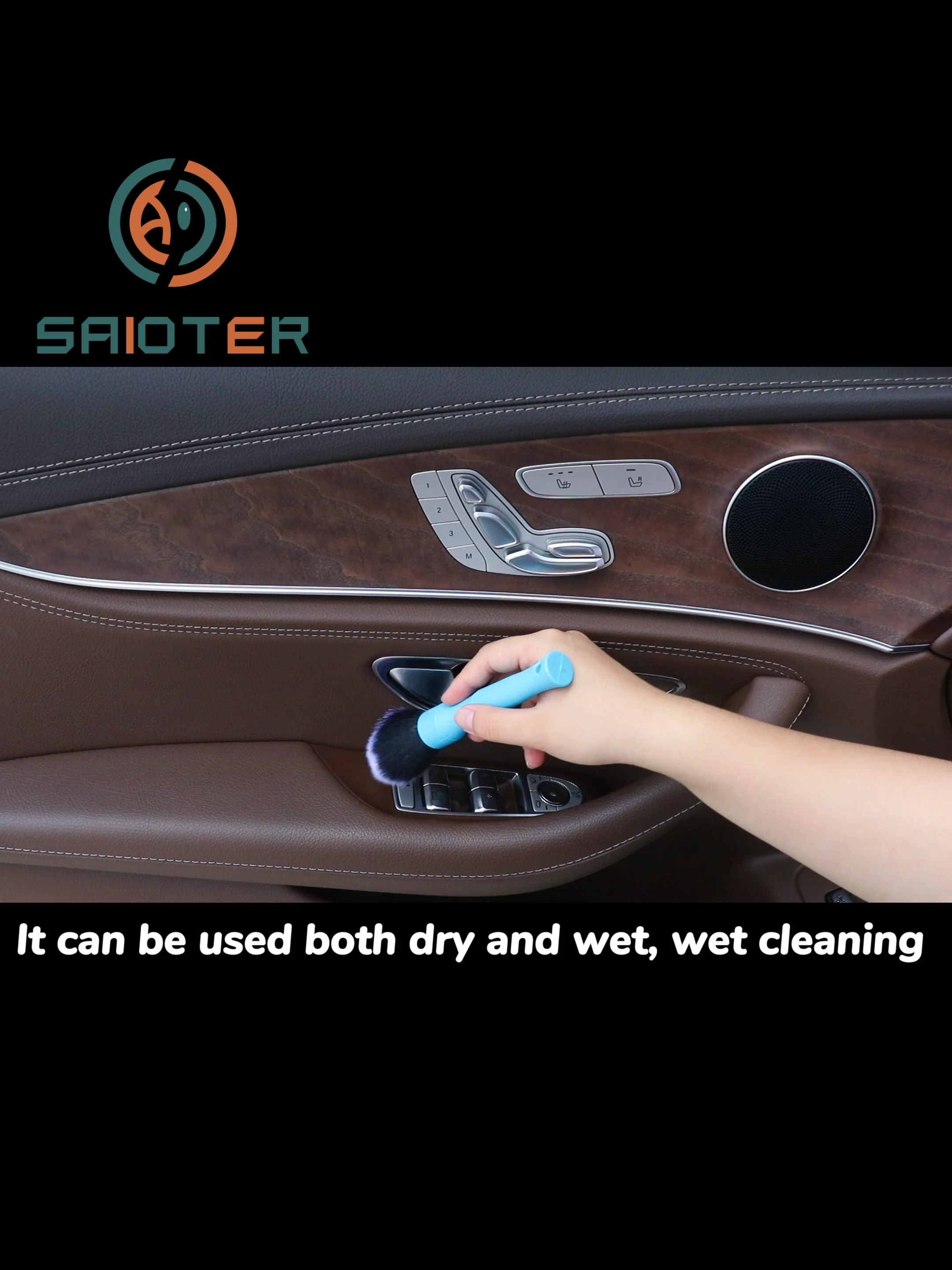 Chemical Guys 10 Inch No Scratching Lintting Ultrasoft Plastic Car Wash Brush Detail Cleaning