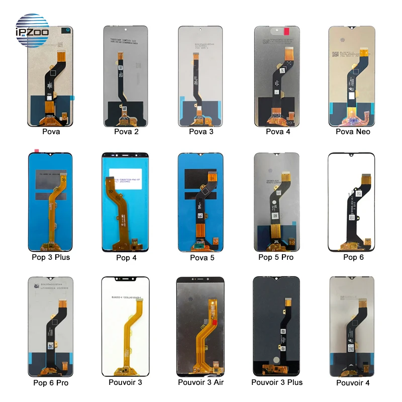 Mobile Phone LCDs for Tecno Pop 8 BG6 Lcd Screen Replacement for Tecno Pop 8 Display for Tecno Pop 8 Lcd Touch Screen Wholesale