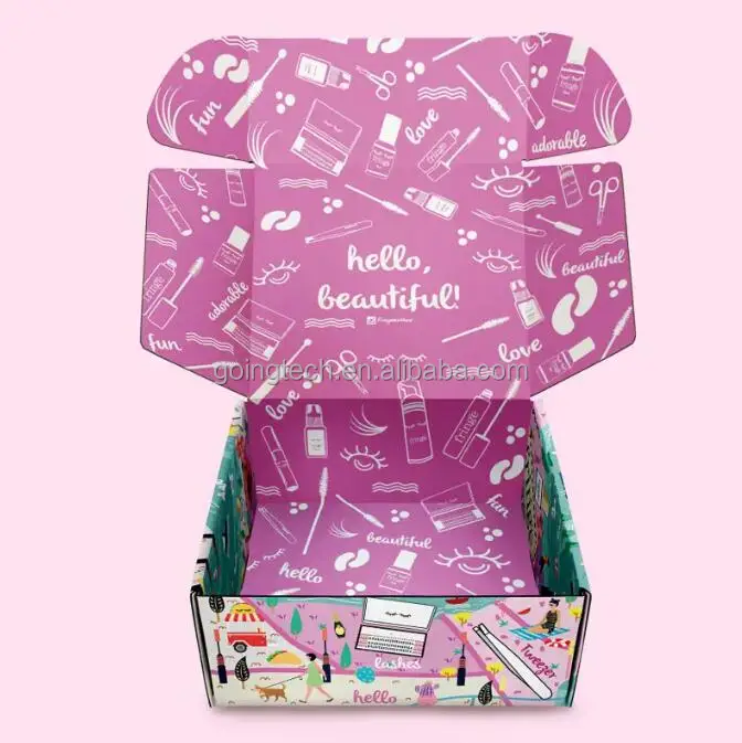 Printed Personal Care Cosmetic Gift Packaging