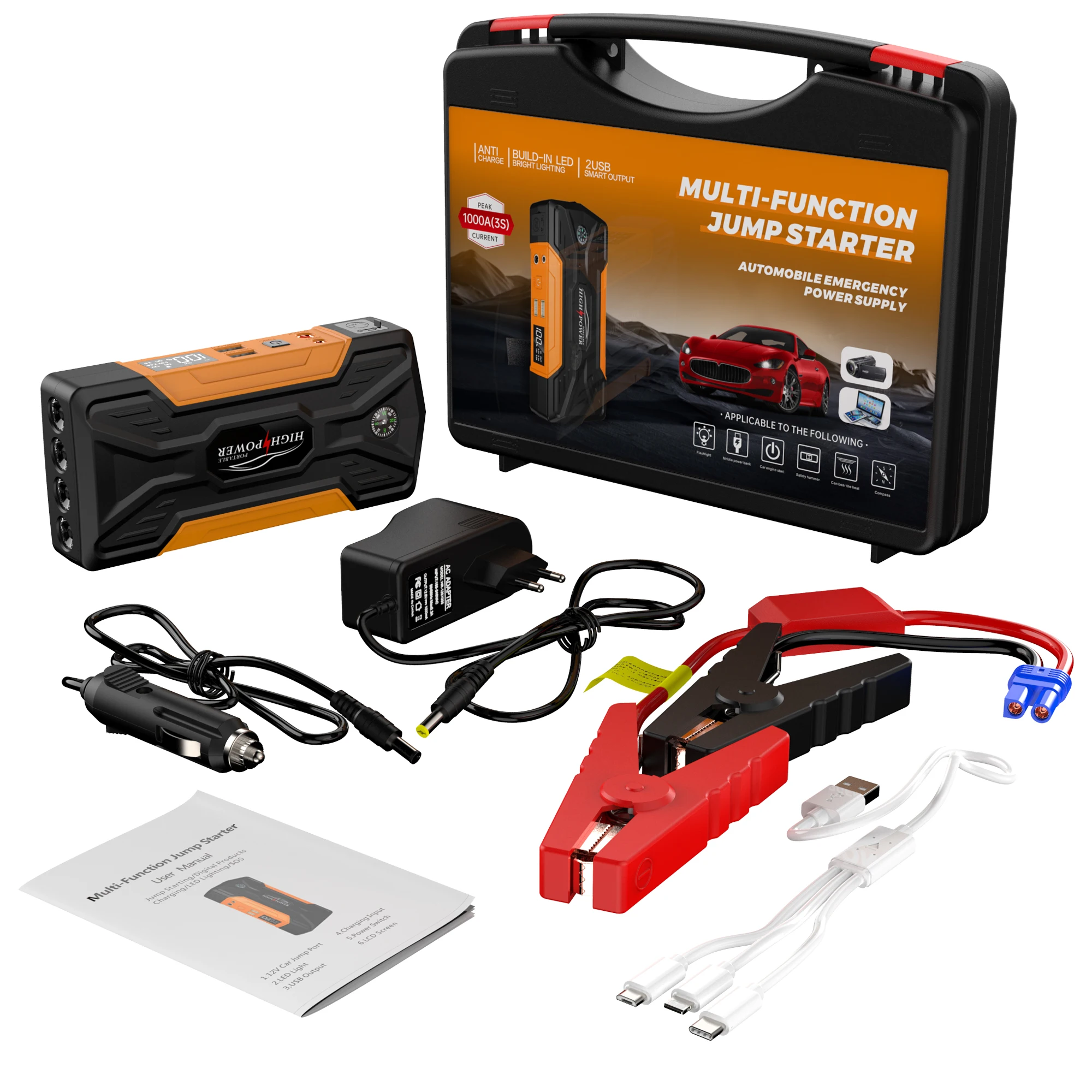 ★新品未使用★バッテリーテンダ－ ジャンプスタータ－&パワーバンク 1000 A Battery Tender(バッテリーテンダー) 1000A Jump Starter