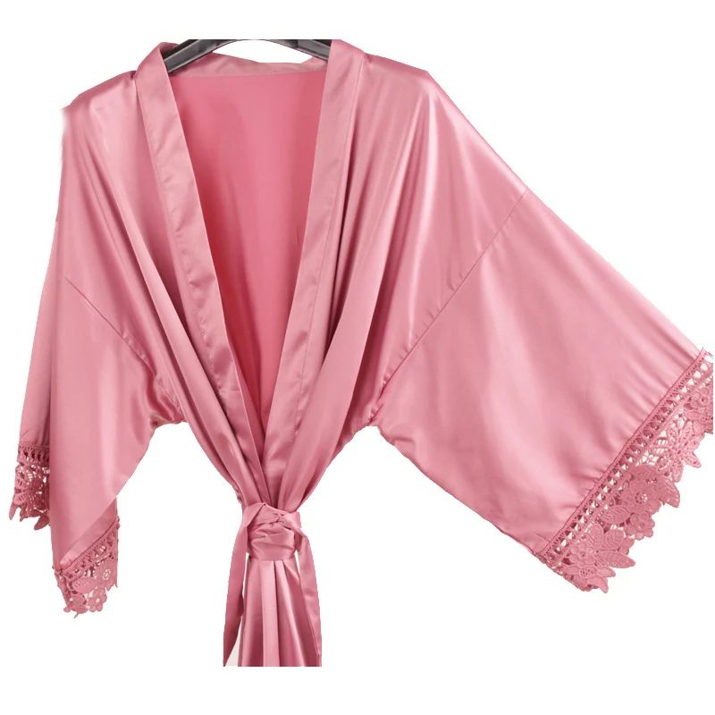 JF OEM/ODM Satin Pyjama Set Short Sleeve Shorts Ladies Shirt Silk Nightie Homewear Pijamas Sexy Pajamas Sleep Wear for Women