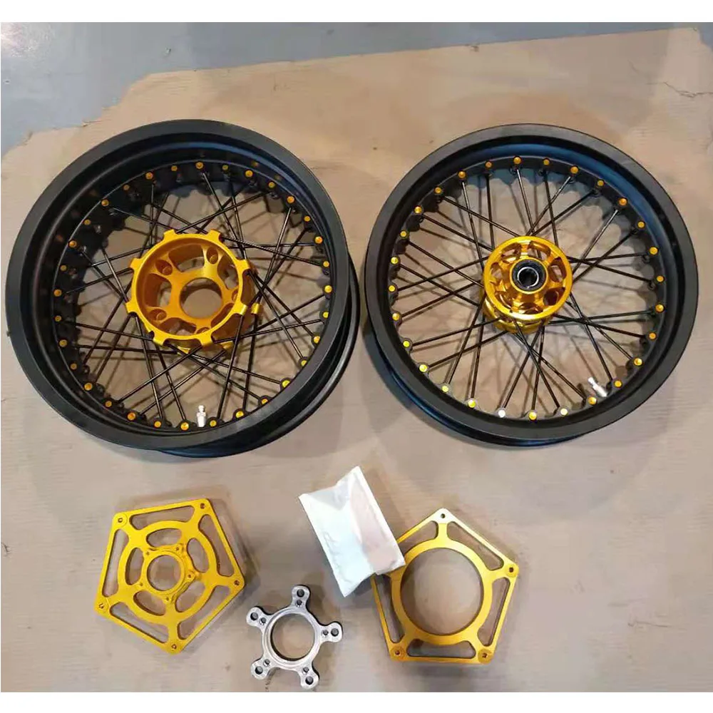Street Motorcycle Spoked Tubeless Wheels for KTM