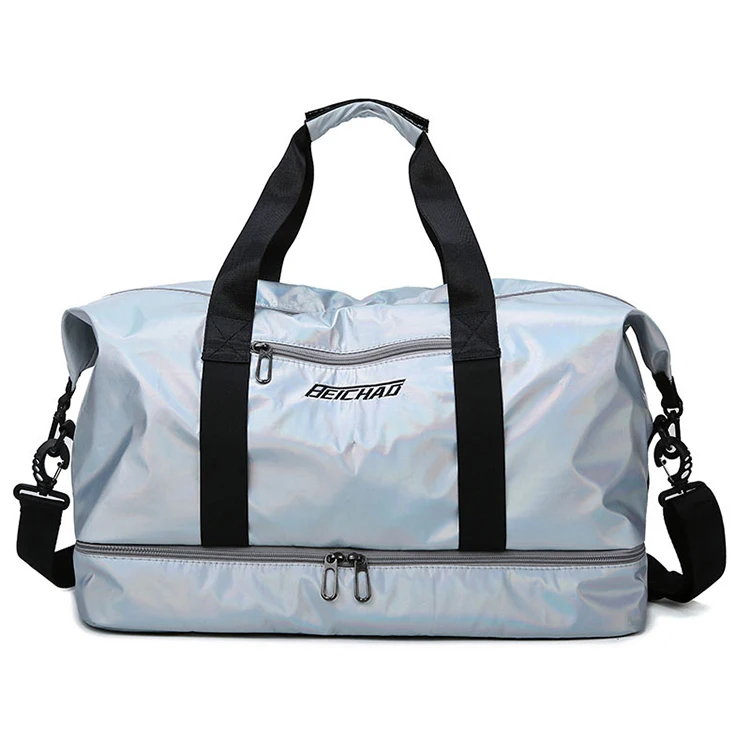 Yiuswoy Large Luggage bag Sports Gym bag Oxford Travel Duffel Bag for Women Men
