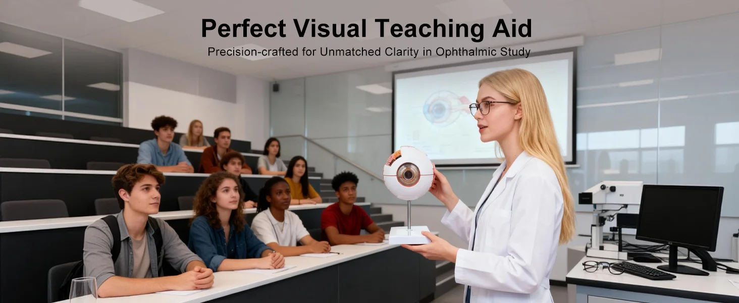 Anatomical Eye Model TB-01 for Ophthalmic Training and Demonstration Innovue Opto Brand Abs Material 1 Year Warranty