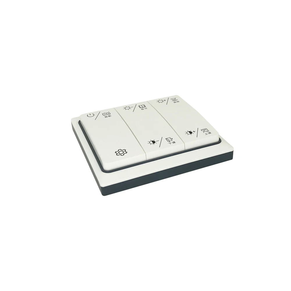 for classroom office iLightsIn Pro system daily use eu us 10A zigbee 6 channel scene switch