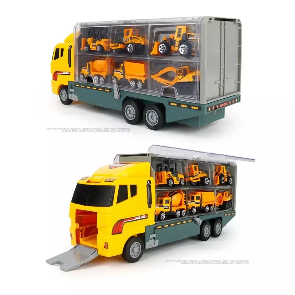 ビッグ建設トラックセット ミニ合金ダイキャストカー 1:64スケール玩具