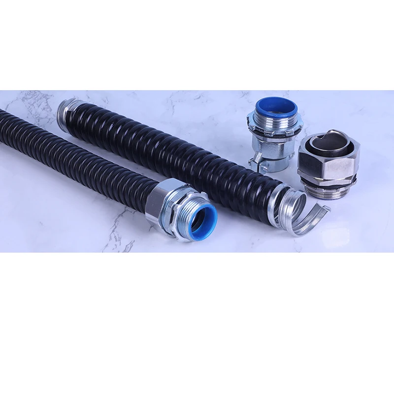 Electrical Conduits Low Voltage Single Locked Flexible Corrugated Pvc ...