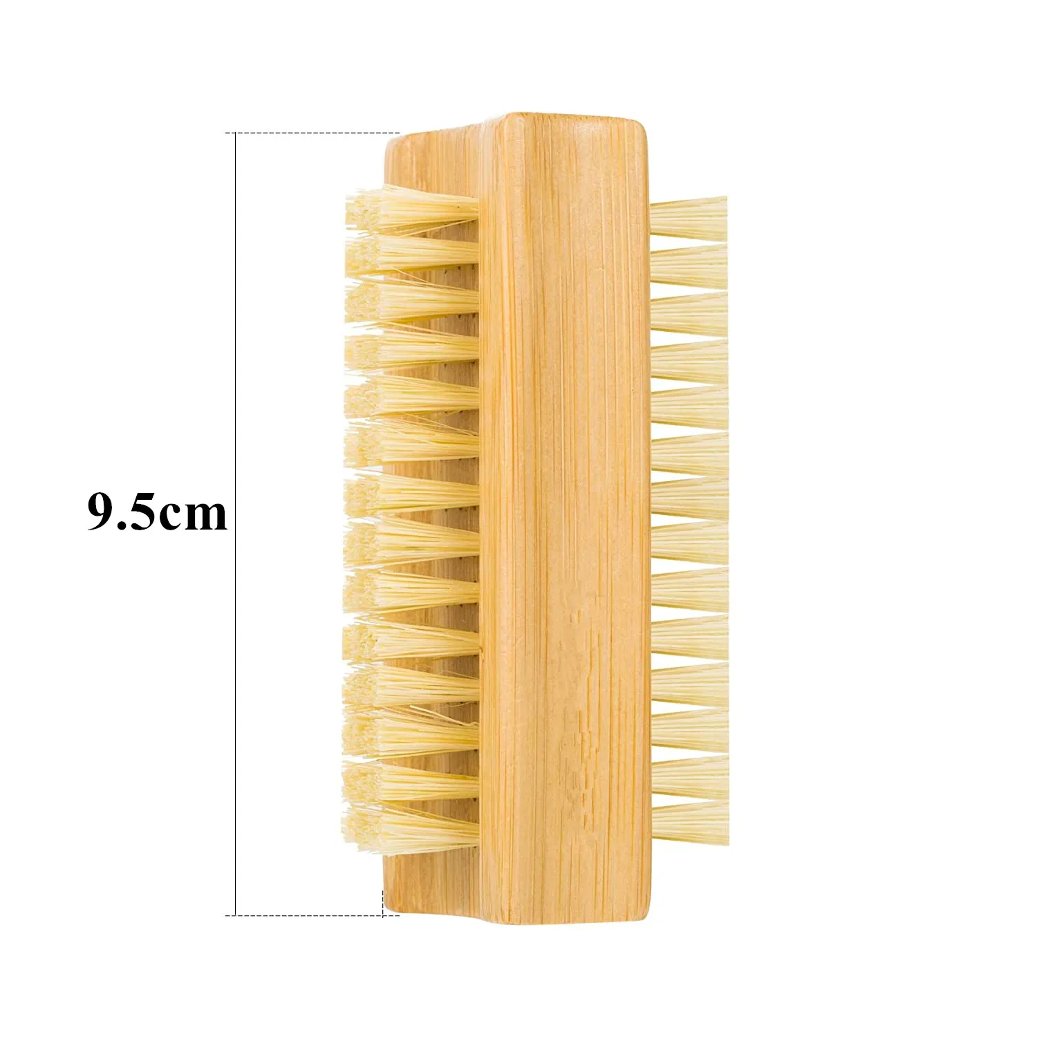 Щетка для ногтей из натуральной двухсторонней