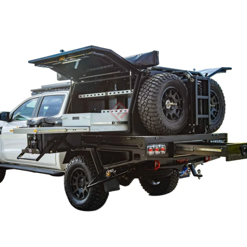 KMB Ute Tool Box 4x4 Aluminum Canopy - Durable & Versatile