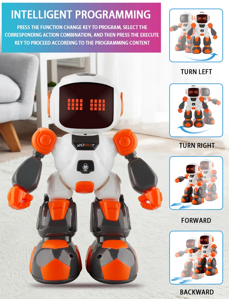 2.4G Remote Control Robot - Smart Watch Toy with Light Sound