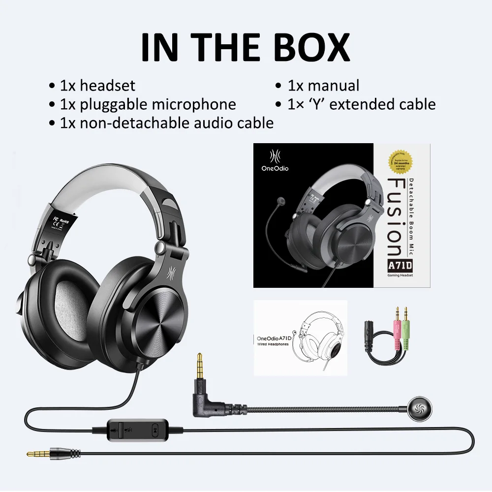 Oneodio A71d Headset Pc Dengan Mikrofon,Headphone Berkabel Over-ear Kantor  - Buy Grosir Headphone,Earphone \u0026amp; Headphone,Studio Headphone Product on  Alibaba.com