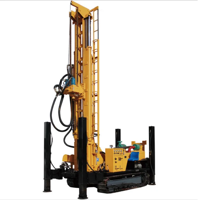 
 POPULAR AND HOT SALE WATER WELL HARD ROCK HOLE DRILLING RIG INDIA