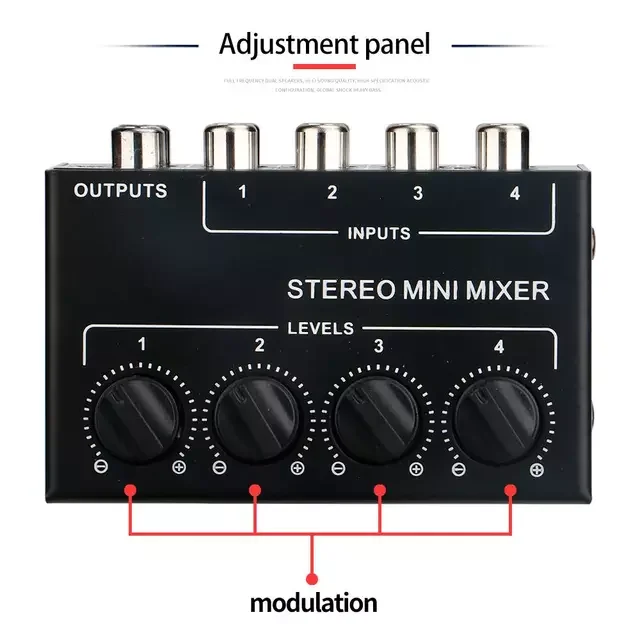 New Design Audio Selector Switch With Great Price