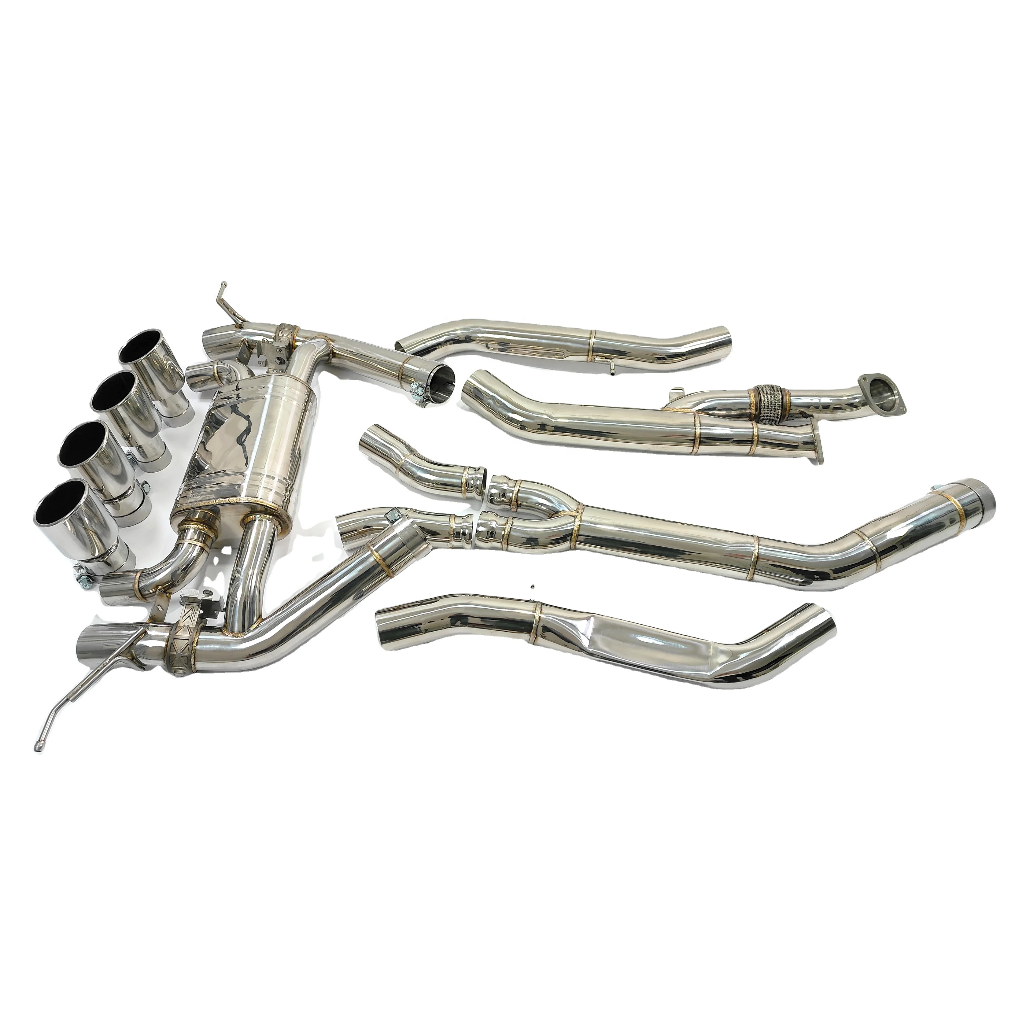 CSZ Stainless Steel Catback Exhaust System for BMW M3 M4 G80 G82