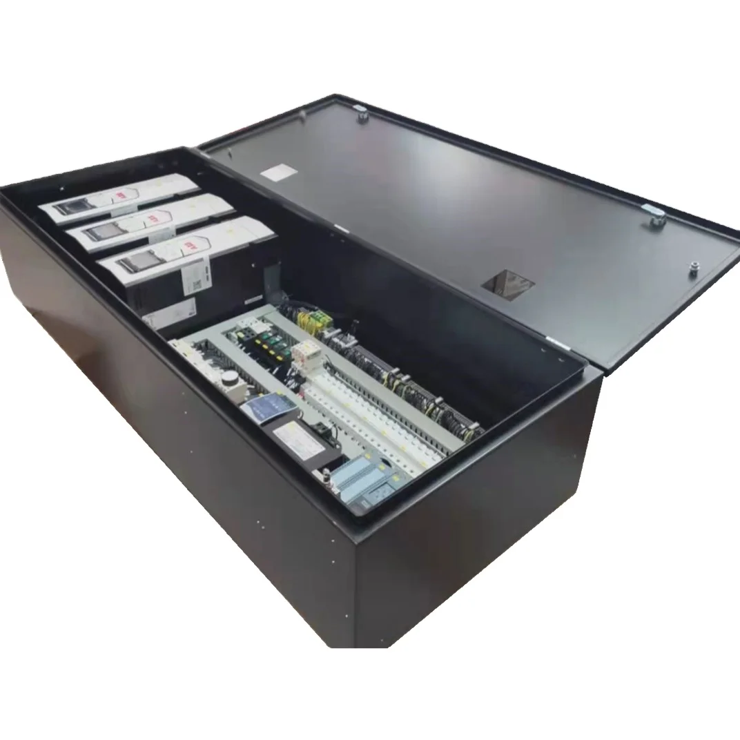 Customized  Low Voltage Metal Distribution Panel AC Control Box PLC Electric Control Cabinet VFD Water Pump Control Panel