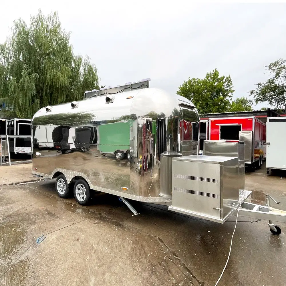 Tune Mobile Fast Food Truck Catering Trailers Airstream Food Cart Food Trailer Fully Equipped