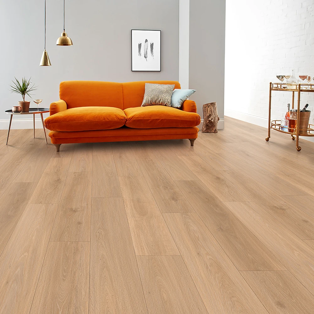 New Innovation Wood Look Embossed Surface Flooring Waterproof Laminate ...