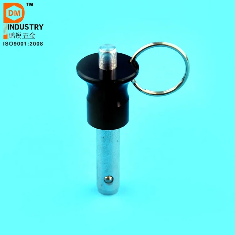 Perno Di Bloccaggio A Sfera Con Pulsante | Acciaio Inox 304 - 5x25mm - Foto 3