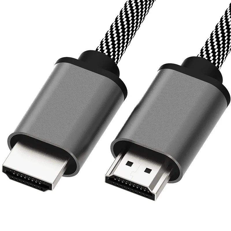 Кабель HDMI 4K 60 Гц 18 Гбит/с высокоскоростной кабель 2 0 плетеный шнур для монитора