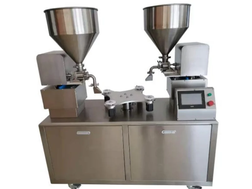 Automatic Spreader Four Cakes Wiping Machinery Automatic Spreading