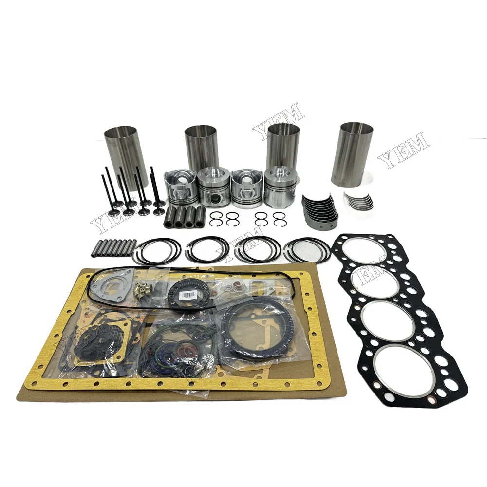 Overhaul Rebuild Kit for Mitsubishi S4K-T Engine Caterpillar E110B E120B 2