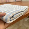 Azul Algodón - Cuadrícula Pequeña