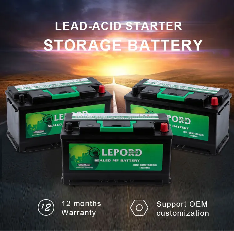 Free Sample Car Battery With High Quality Maintenance Free Agm Car