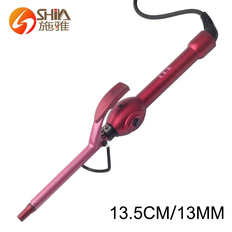 9mm Men Hot Portable Hair Styler Wand Curler Curling Led Magic Iron High Quality Clips Hair Tonging Machine Curler