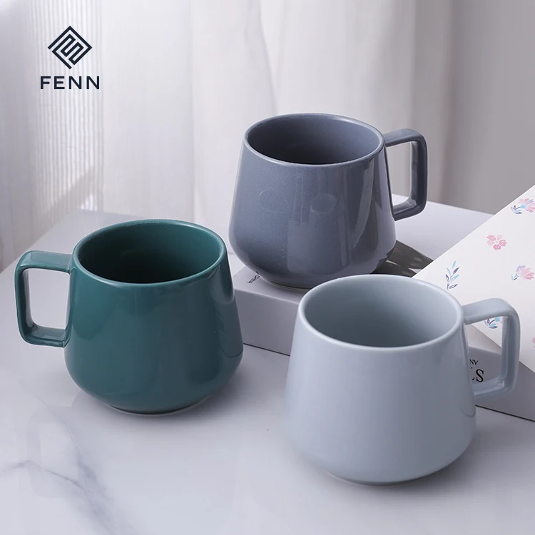 product fenn wholesale ceramic mug custom drinkware restaurant cafe used 200ml pottery mug porcelain coffee mugs korean cups as for gift-56