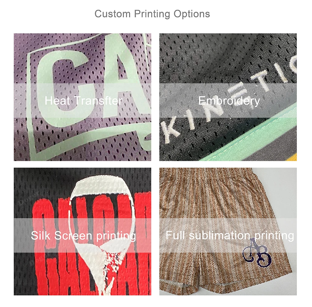 Custom Sublimation Basketball Short Double Layer Training Gym Sport