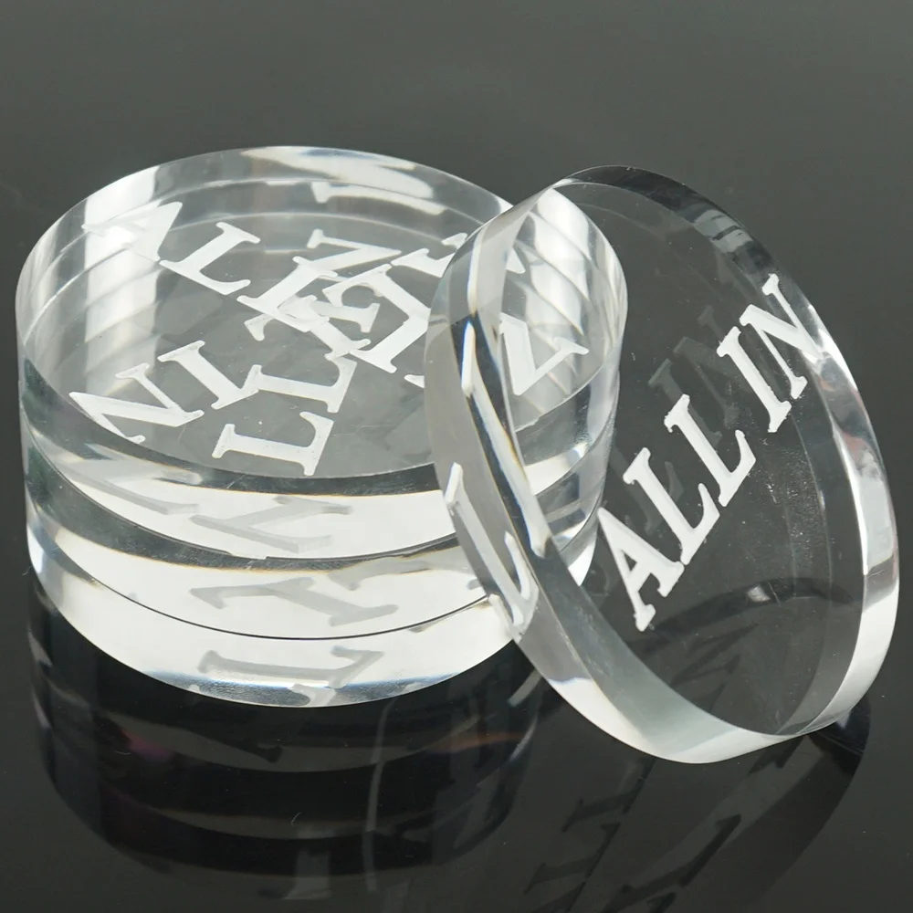 Аксессуары для игры в покер казино высококачественные прозрачные акриловые все кнопки индивидуальное оборудование покер-рума всех видов