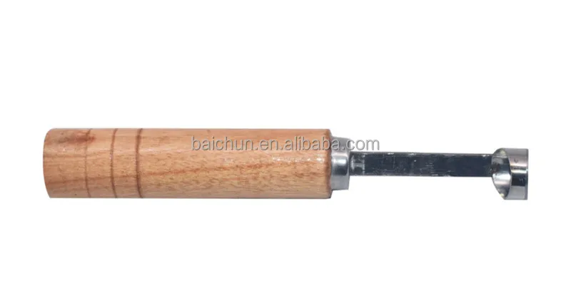 Wooden Handle Queen Bee Rearing Extractor Tool - Honeycomb Cutter