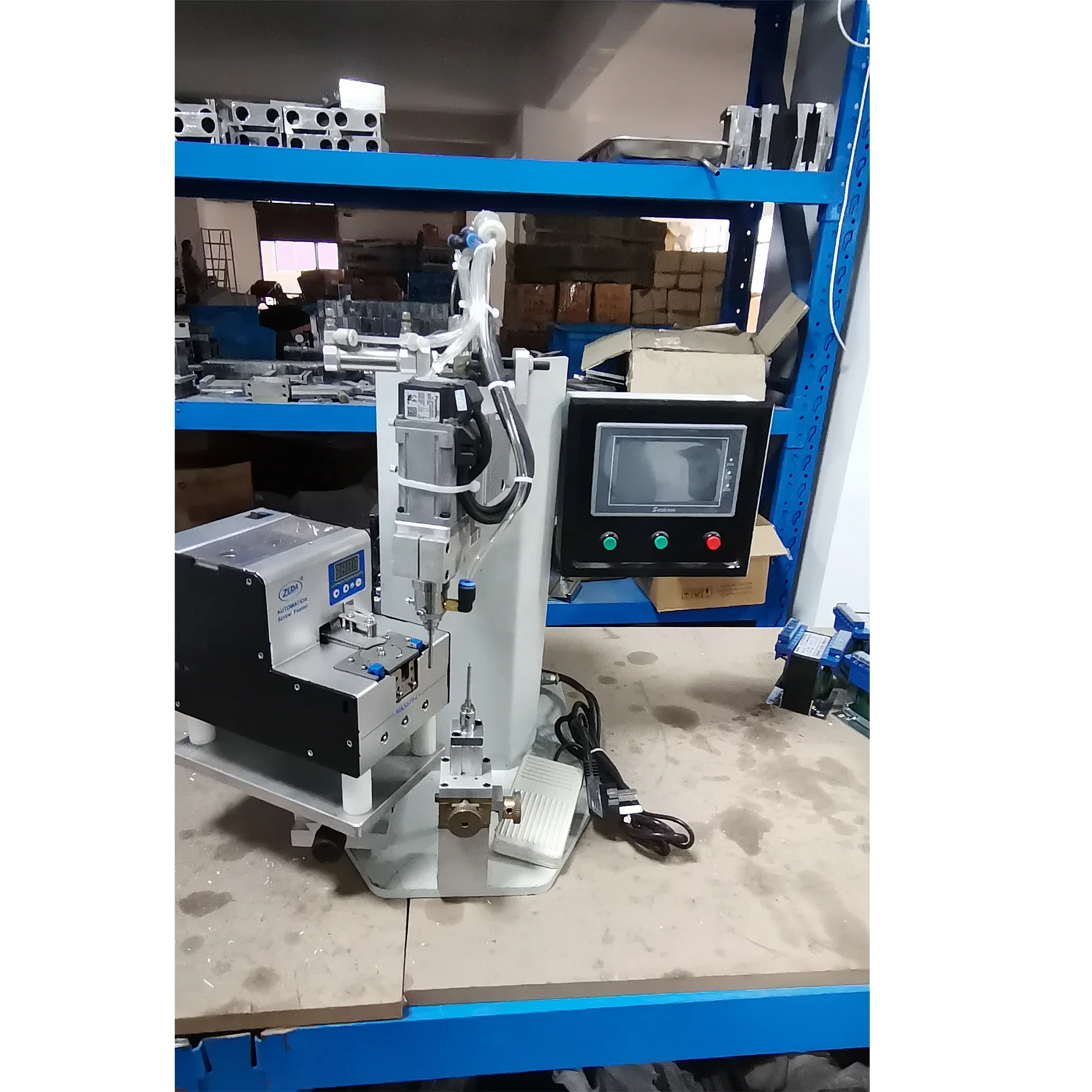 Optical Eyeglasses Auto Matical Screwdriver Making Machine Acetate Frame Machine Auto Screws Inserting Machine