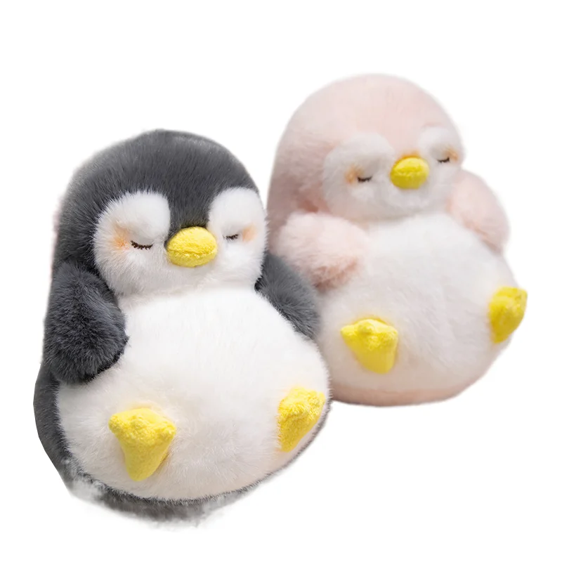 Children Gift Stuffed Penguin Soft Toy Sleeping Stuffed Plush Pink