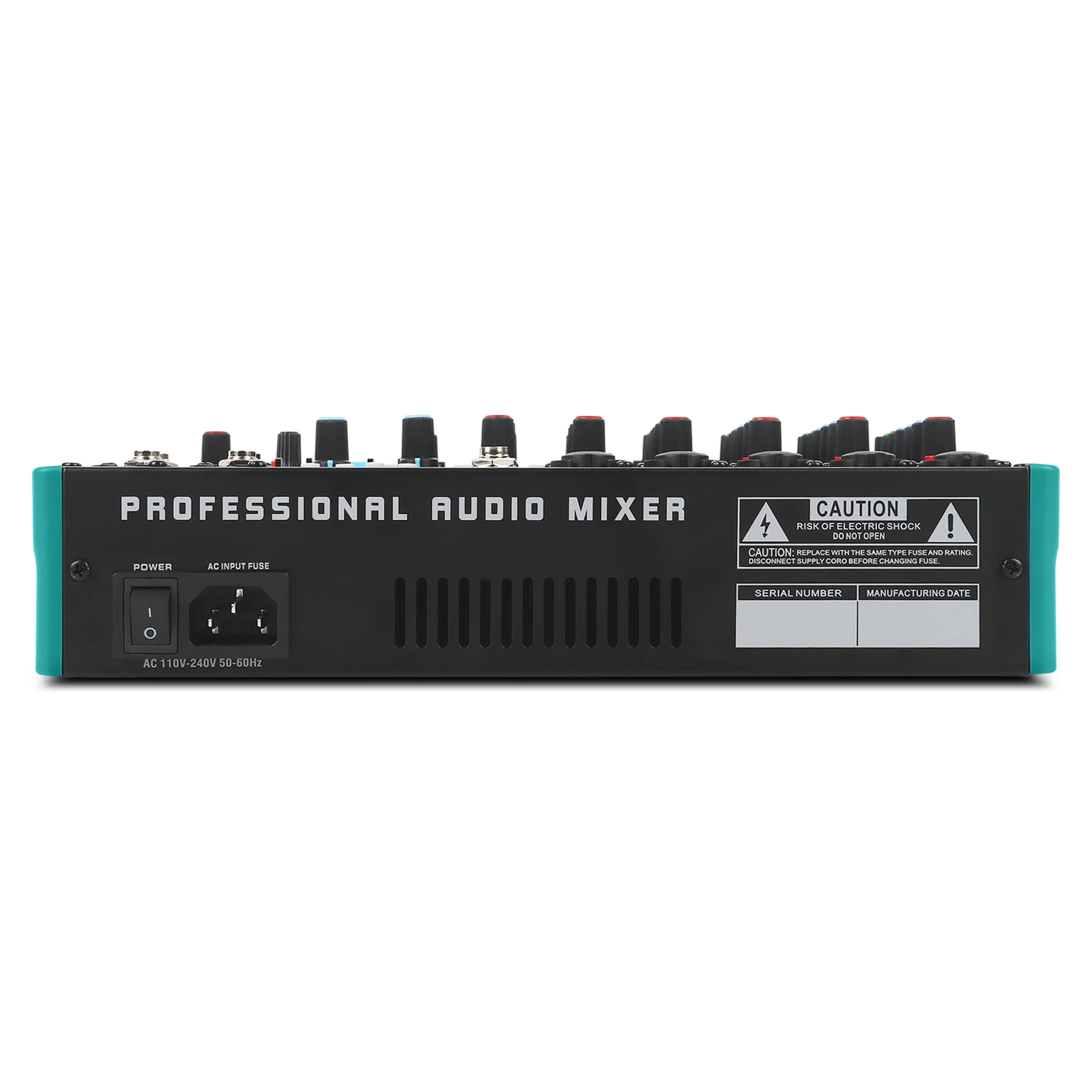 XTUGA TS7 7チャンネル アナログミキサー Amazon.com: XTUGA TS7 Professional Audio Mixer Sound Board