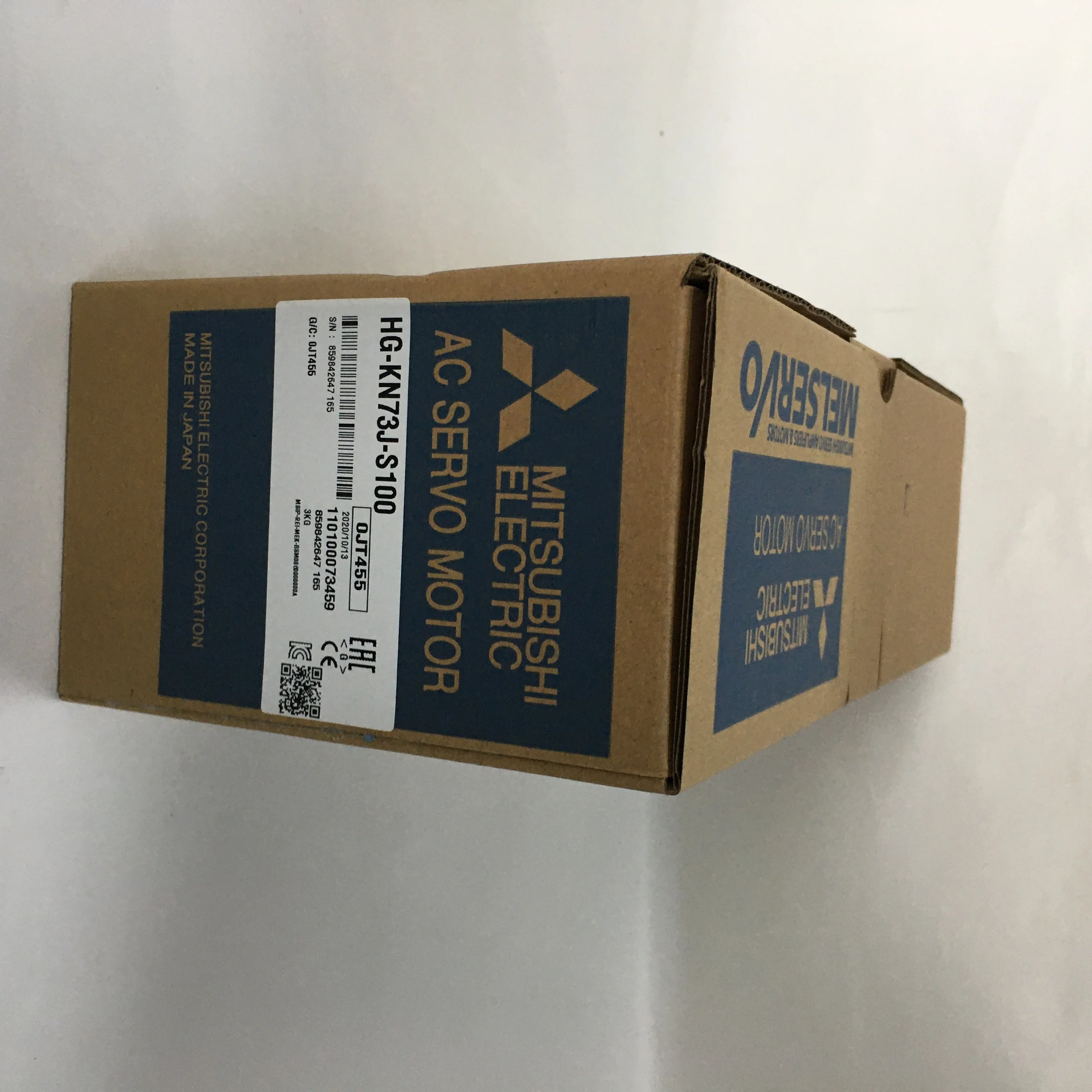 Mitsubishi AC servo motor HG-KN73J-S100 Mitsubishi AC servo motor HG-KN73J-S100