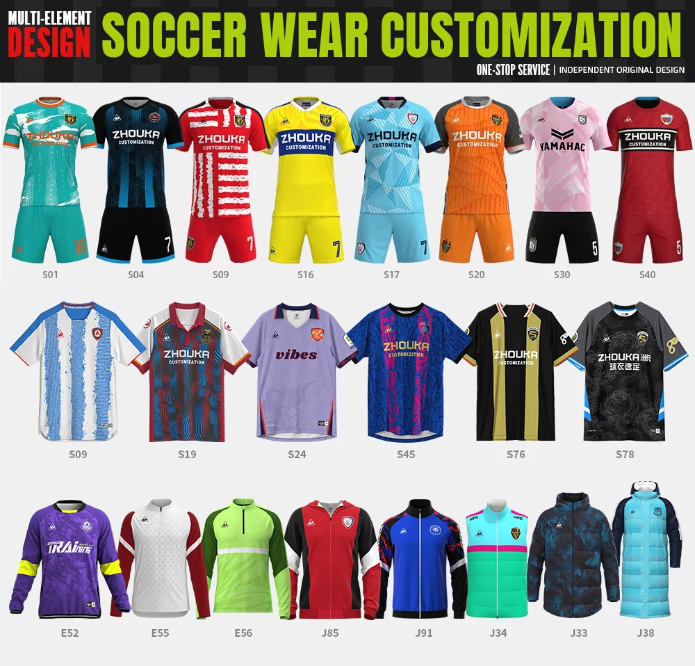 OEM Custom High Quality Polyester Strip Design Men Soccer Jersey
