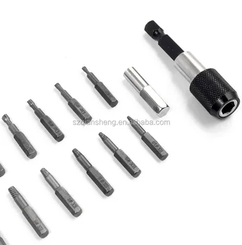 Set Di 6 Punte Da Trapano Per Estrattore Di Viti Strumento Di Rimozione - Foto 10