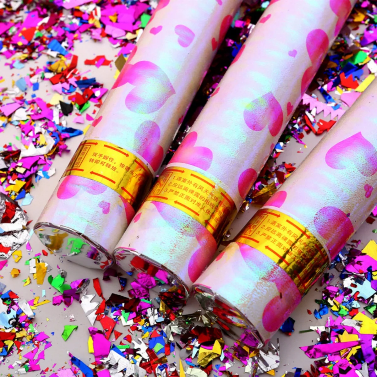 Joyeux anniversaire fête confettis Popper arc-en-ciel joyeux anniversaire  confettis anniversaire Popper Push Pop confettis Teal confettis anniversaire  Party Favors -  France