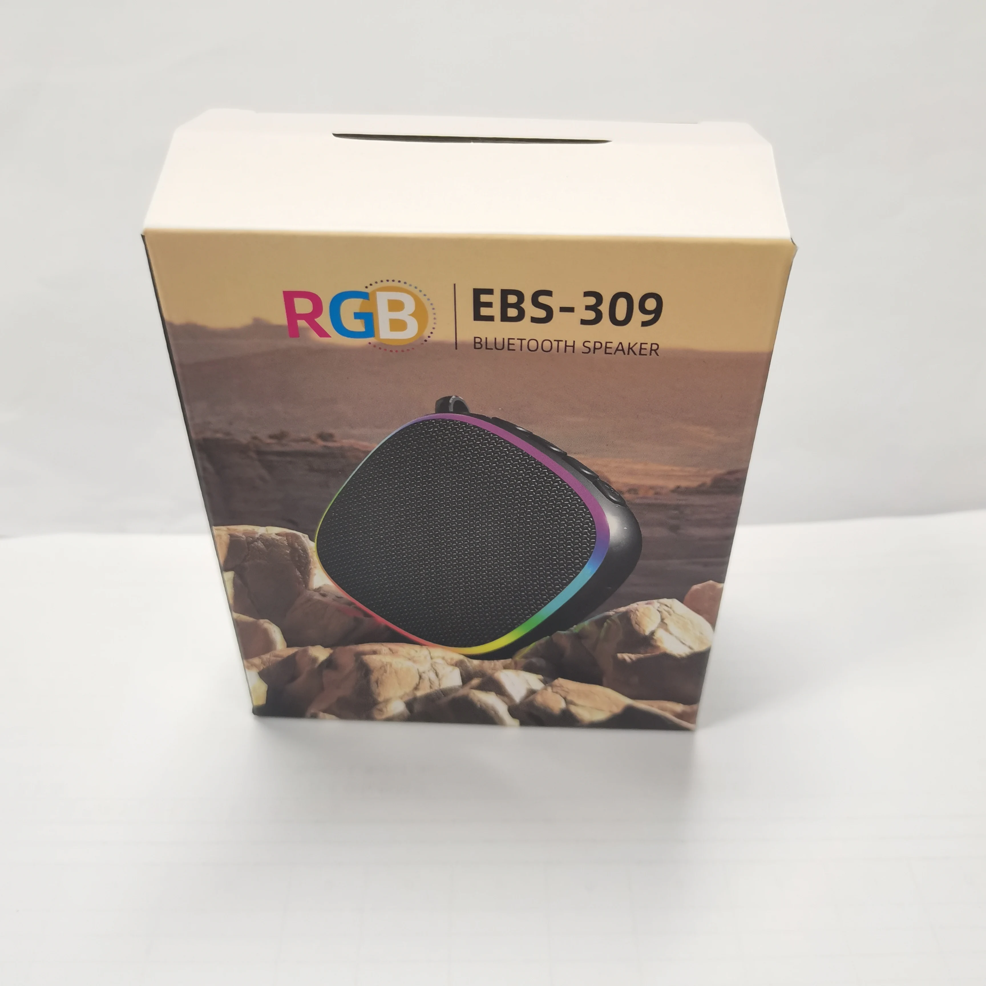 Rockmia 6w Ebs 309 New Mini Portable Magnetic Speaker Bluetooth 53 With Rgb Light Waterproof 6110