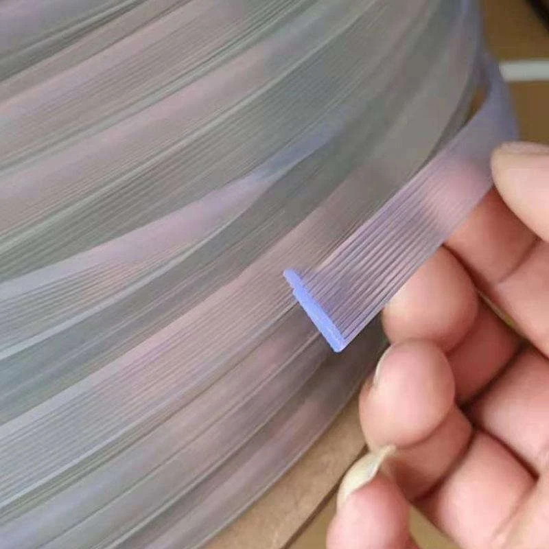 High Temperature Resistance Foam Sponge Profile Rubber Strip or Solid Rectangle Silicone Strip for Fabric Light Boxes