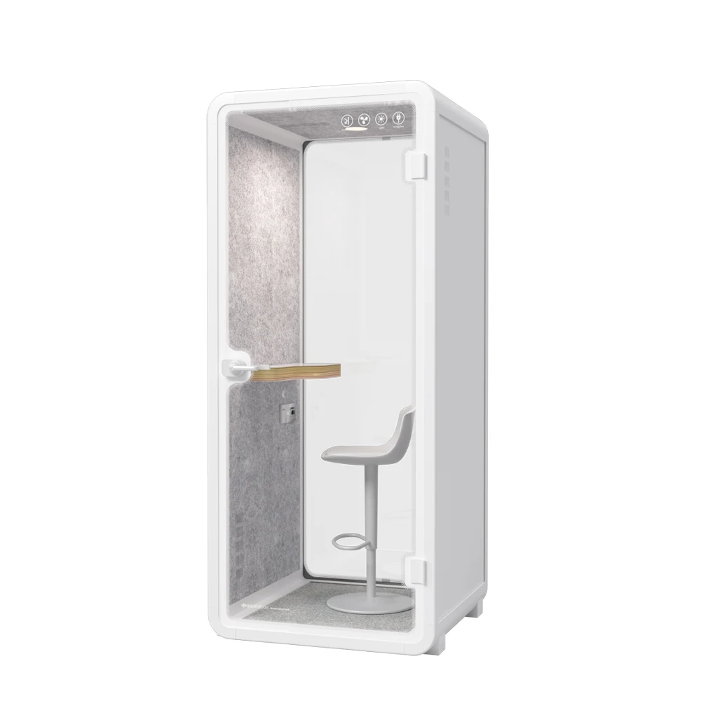 Soundbox High Quality Price Sound Proof Prefab Acoustic Office Phone Booth Acoustic Portable Office Pod Meeting