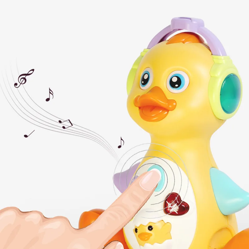 LED light up duck toy for babies
