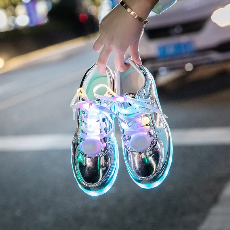 Men And Woman Usb Charging Led Sport Shoes Flashing Sneakers Children's  Casual Shoes With Factory Price Best Selling - Buy Led Sport Shoes,Children's  Casual Shoes,Men Led Shoes Product on 