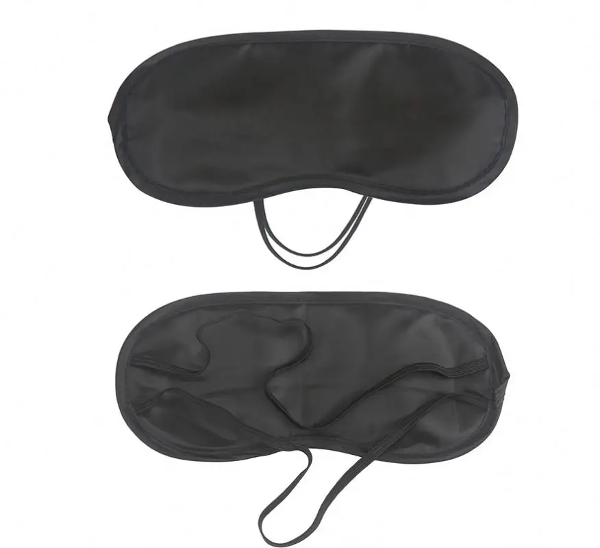 
Eye protection mask Customized logo print Polyester sleep eye mask cover for gift company activity 