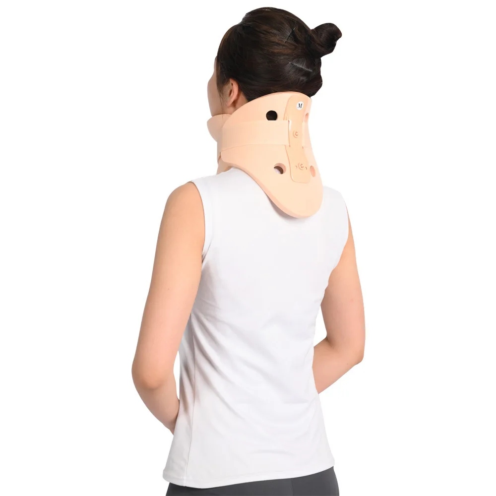 Adjustable neck support brace neck traction cervical collar details