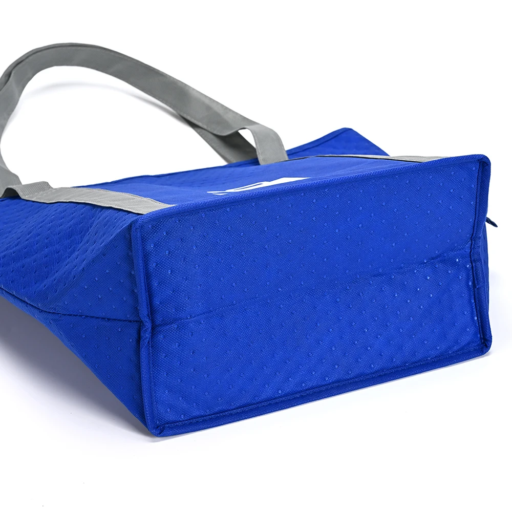 High Quality Hot Selling Custom Printed Portable Large Tote Bag Thermal Waterproof Non Woven Bags details