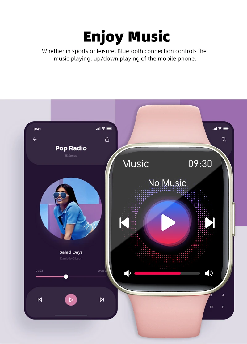 Y83 Relojes Smart Watch 1.83inch Screen Heart Rate Body Temperature BT Call Health Sports Smartwatch for Men Women 2025